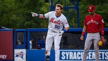 Syracuse Mets Recap: Pitre and Amick Debut, Mauricio Records Three-Hit Night, and Curry's Five No-Hit Innings Power Mets over Worcester Tuesday