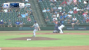 Alberto Hernandez singles on a sharp line drive to left fielder Kole Myers. Chase Call scores.