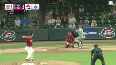 John Garcia hit by pitch. Marcus Brown scores. Alejandro Nunez to 3rd. Zach Daudet to 2nd.