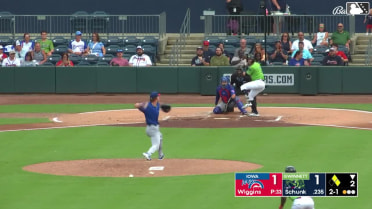 Jaxon Wiggins In play, run(s) to Aaron Schunk