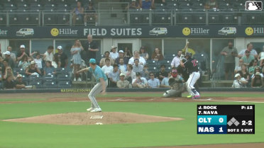 Andrick Nava homers (4) on a fly ball to left field.