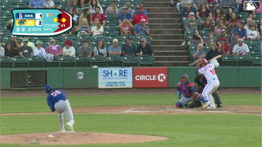 Kodey Shojinaga singles on a line drive to center fielder D'Andre Smith. Tyler Pettorini scores. Devin Saltiban to 3rd.