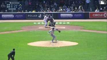 Mike Baumann In play, run(s) to Nathan Hickey