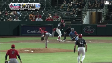 Karson Milbrandt In play, run(s) to Nolan Gorman