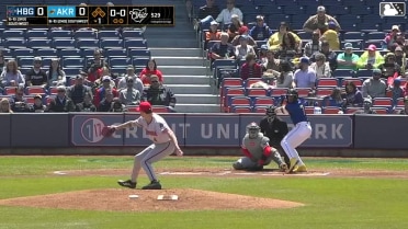 Angel Genao homers (3) on a fly ball to center field.