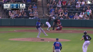 Blake Perkins homers (2) on a fly ball to right center field. Kody Huff scores.