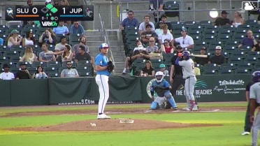 Jake Clemente In play, out(s) to Yovanny Rodriguez