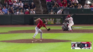 Rainiel Rodriguez's solo home run 