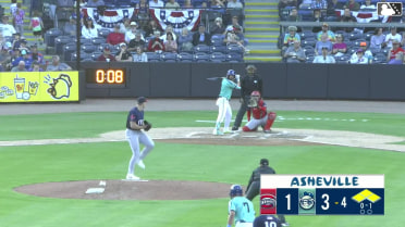 Alejandro Nunez grounds out, pitcher Joey Gartrell to first baseman Jack Winnay. Hemmanuel Rosario scores. Caden Powell to 3rd. Justin Thomas Jr. to 2nd.