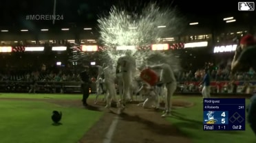 Caleb Roberts' walk-off homer