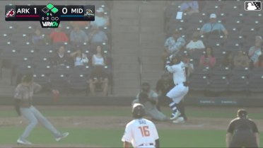 Euribiel Angeles singles on a soft line drive to left fielder Blake Rambusch. Cole Conn scores. Davis Diaz to 3rd. Clark Elliott to 2nd.