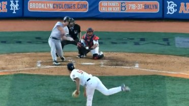 Ike Irish's three-hit game