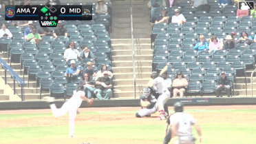 Danny Serretti doubles (7) on a sharp line drive to left fielder Cameron Leary. Gavin Conticello scores.