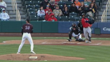 LuJames Groover's four hit night