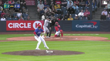 Anthony Donofrio strikes out swinging and Austin St. Laurent caught stealing 2nd, catcher Edward Duran to shortstop Maddox Latta to catcher Edward Duran.