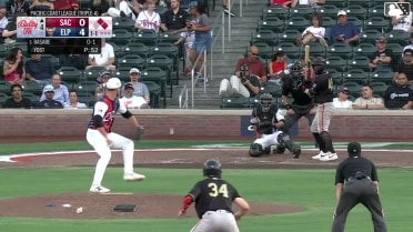 Eric Yost In play, run(s) to Osleivis Basabe