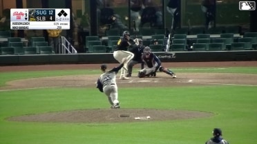 Niko Kavadas singles on a ground ball to shortstop Riley Unroe. Christian Moore scores. Nelson Rada to 3rd. Denzer Guzman to 2nd.