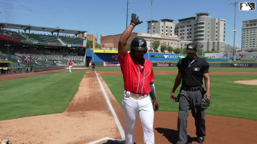 Eguy Rosario's solo home run