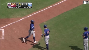 Osleivis Basabe's three-run home run