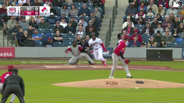 Sabin Ceballos grounds out, shortstop Javier Rivas to first baseman Callan Moss. Dayson Croes scores.