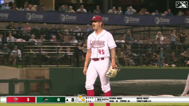 Michael Hobbs strikes out five in two innings