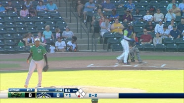 Rayven Antonio fans a career-high nine batters