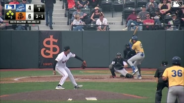 Jose D. Hernandez walks. Chase Harlan scores. Ching-Hsien Ko to 3rd. Anson Aroz to 2nd.