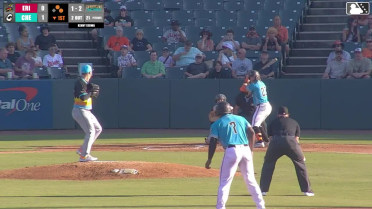 Griff O'Ferrall singles on a line drive to center fielder Seth Stephenson. Anderson De Los Santos scores. Tavian Josenberger to 2nd.