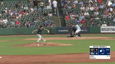Jadher Areinamo grounds out, third baseman Andrew Fischer to first baseman Blake Burke. Brayden Taylor scores.