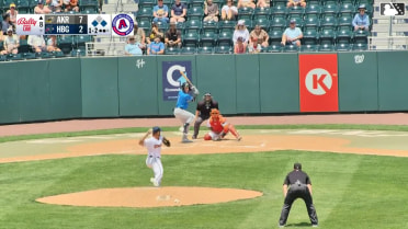 Jake Fox doubles (5) on a line drive to right fielder Jack Rogers. Jose Devers scores. Jaison Chourio to 3rd.