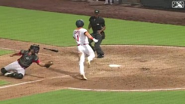 Conner Capel hits an inside-the-park home run 
