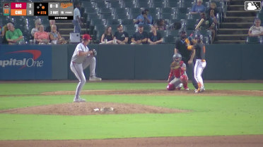 Wehiwa Aloy homers (4) on a fly ball to left center field. Colin Tuft scores.