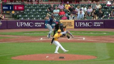 JT Schwartz singles on a line drive to right fielder Chris Meyers. Nick Lorusso scores.