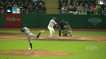 A.J. Blubaugh's ninth strikeout