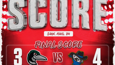 River Bandits Hold On 4-3, Split Series with Loons