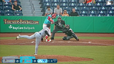 Will Vierling's first professional home run