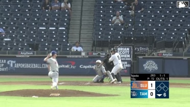 Enmanuel Tejeda homers (2) on a fly ball to right center field.