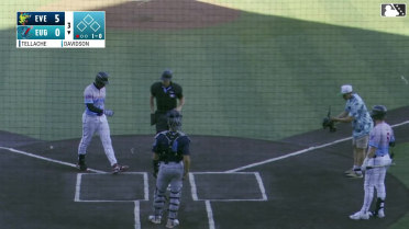Davidson swats his seventh home run of the year