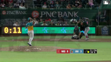 Jeferson Quero homers (14) on a fly ball to left center field. Akil Baddoo scores.
