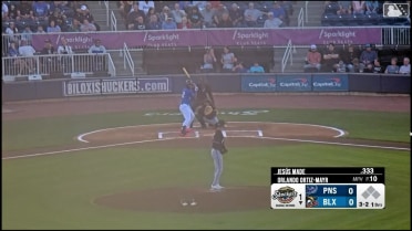 Jesús Made's two triples