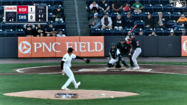 Jason Delay strikes out swinging.