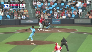 Jake Casey singles on a line drive to right fielder Avery Owusu-Asiedu. Ryan Sprock scores.