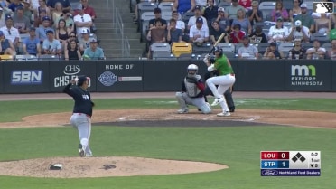 Noah Cardenas homers (7) on a line drive to left center field.