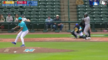 Cristofer Torin homers (1) on a fly ball to left field.