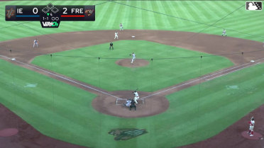 Tanner Thach singles on a line drive to center fielder George Feliz. Roldy Brito scores.