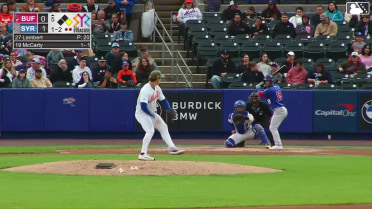 Ryan McCarty strikes out swinging.