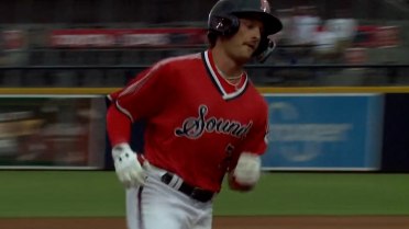 Jett Williams' first home run of the season