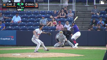 Kevin Parada singles on a line drive to left fielder Douglas Hodo III. Chris Suero scores. Nick Lorusso to 2nd.