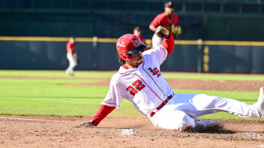Bats Offense Overpowers Indians in Game One