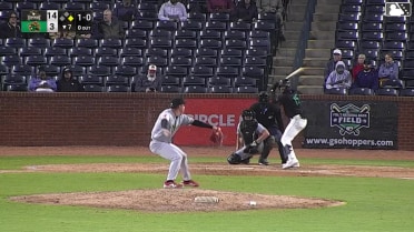 Lonnie White Jr. homers (5) on a line drive to left center field. Wyatt Sanford scores.